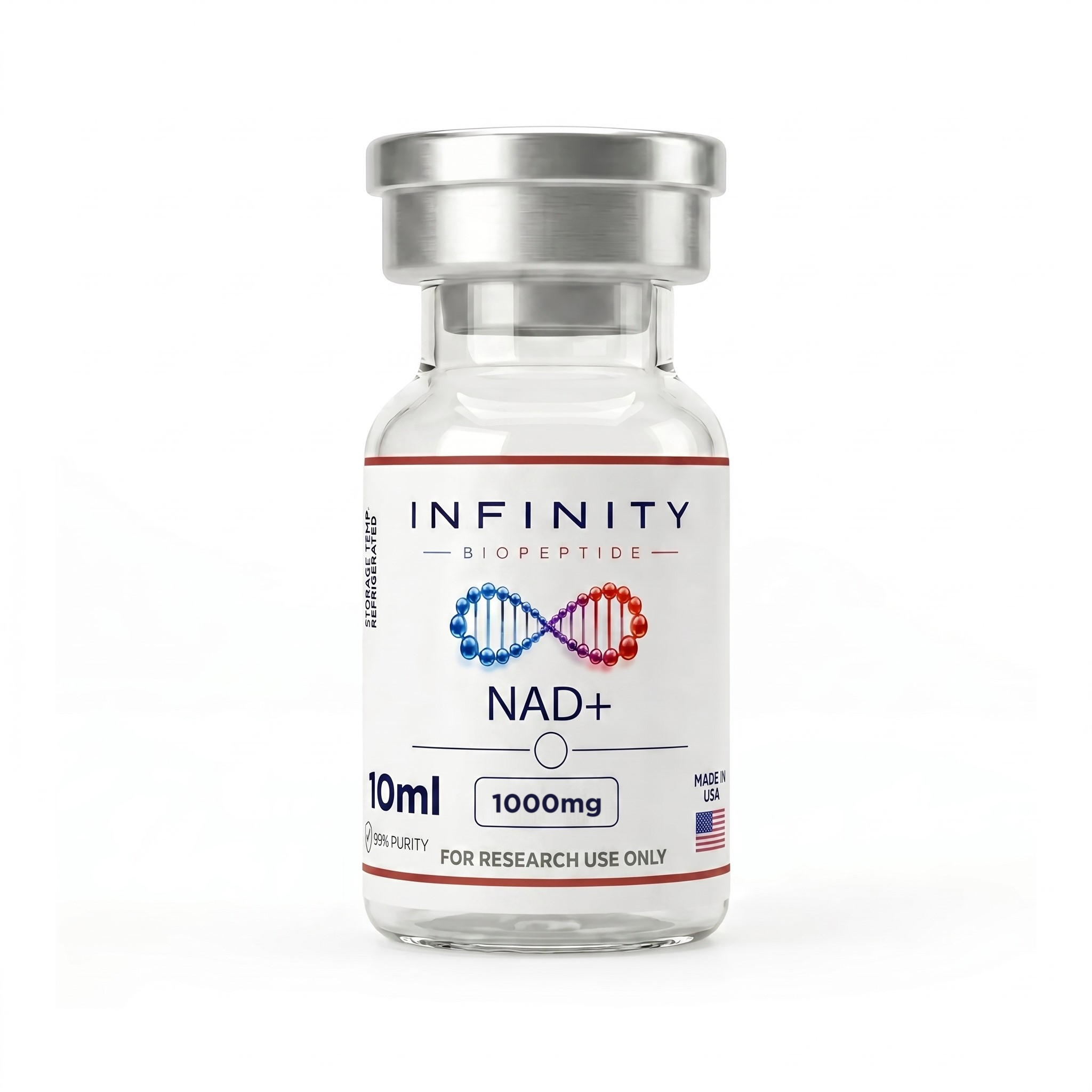 Infinity NAD+ 1000mg 10ml vial