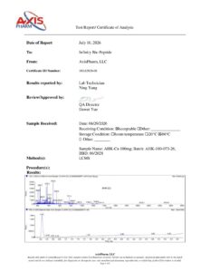 AHK-Cu 100mg COA — page 1