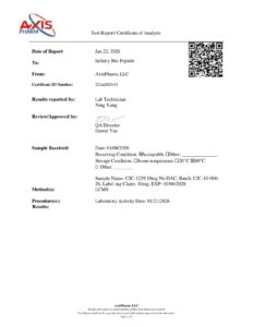 CJC-1295 No DAC 10mg COA — page 1