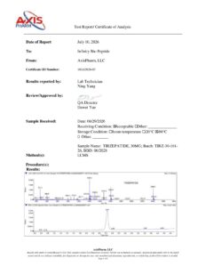 GLP-2T 30mg COA — page 1