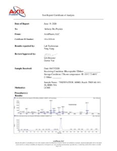GLP-2T 60mg COA — page 1