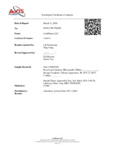 Ipamorelin 5mg COA — page 1