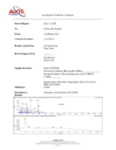 Selank 10mg COA — page 1