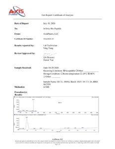 SS-31 10mg COA — page 1