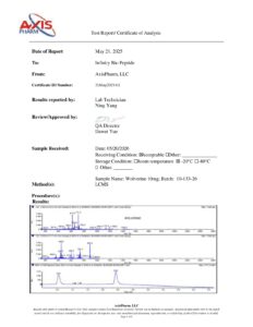 Wolverine 10mg COA — page 1